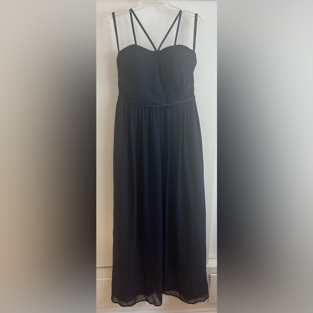 Alfred angelo size 14 blue dress